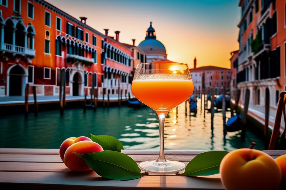 Discover Bellini Brilliance: The Peach-Infused Masterpiece Born In Venice