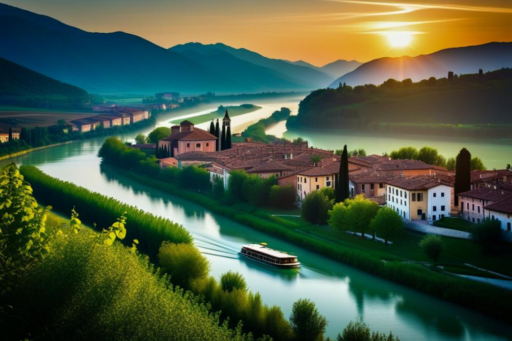 Discover The Tranquil Beauty Of Veneto: A Serene Cruise On The Hidden Waterways Of The Piave
