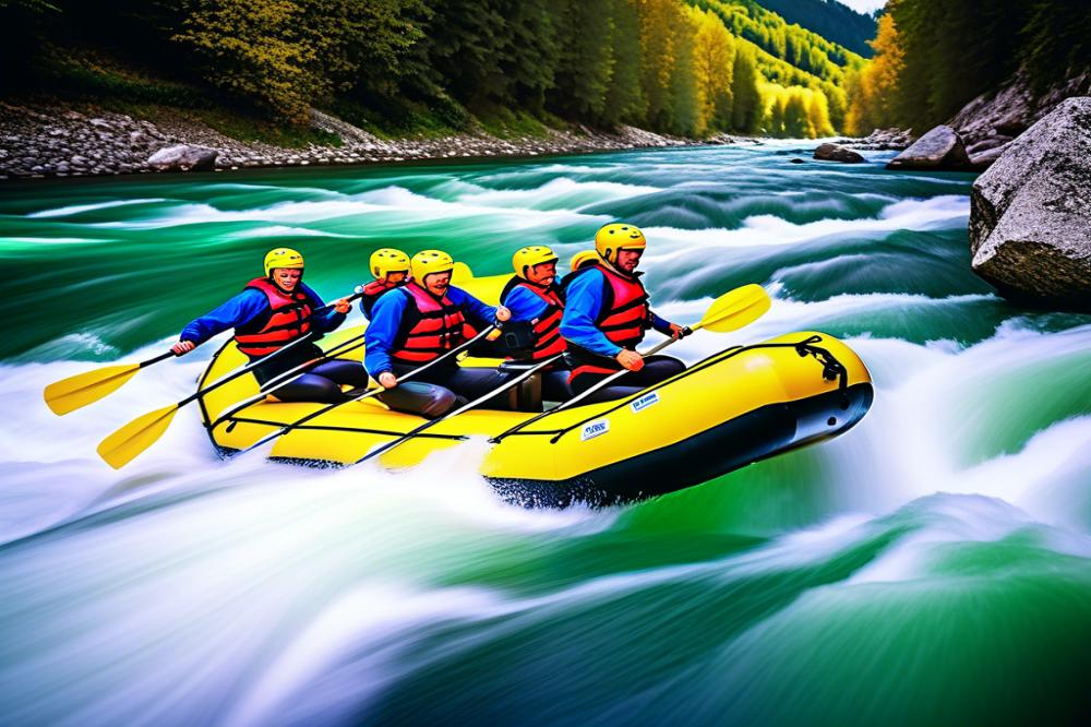 Experience Adventure: Thrilling Whitewater Rafting On The Noce River In The Italian Alps