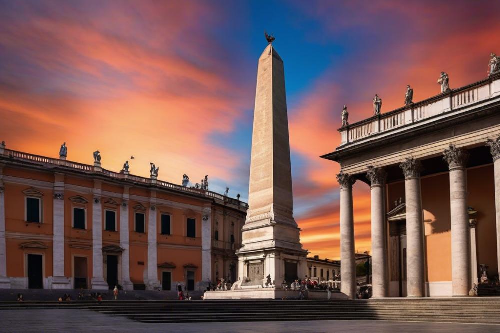 Explore The Iconic Obelisk At Piazza Del Popolo: A Must-See Landmark In Rome