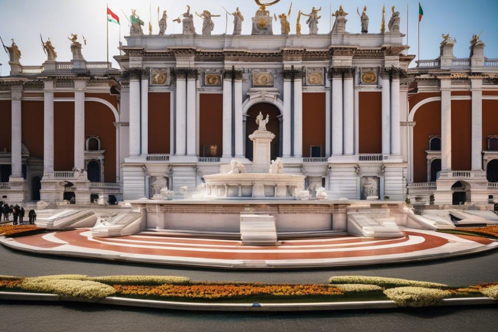Explore The Stunning Architecture Of Piazza Venezia: A Must-Visit Landmark In Rome