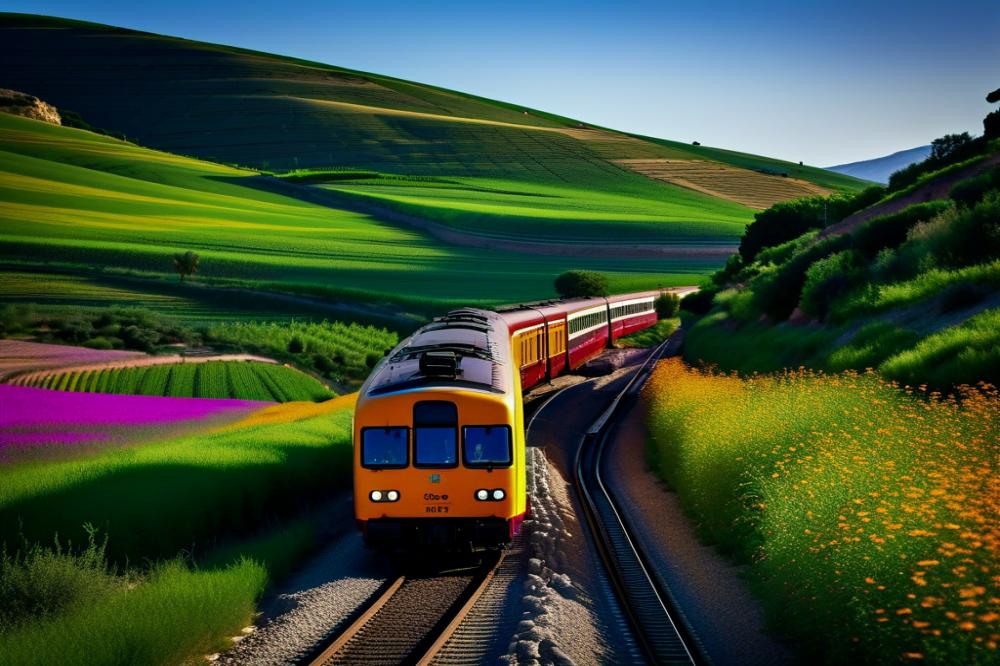 Exploring Sicily: A Scenic Journey On The Palermo To Agrigento Railway Through Breathtaking Valleys