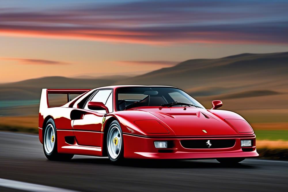 Unpacking The Ferrari F40: A Testament To Engineering Excellence And Unmatched Speed