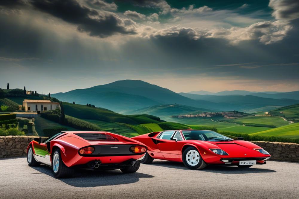 Unveiling Classic Lamborghinis: A Deep Dive Into The Legendary Miura And Countach